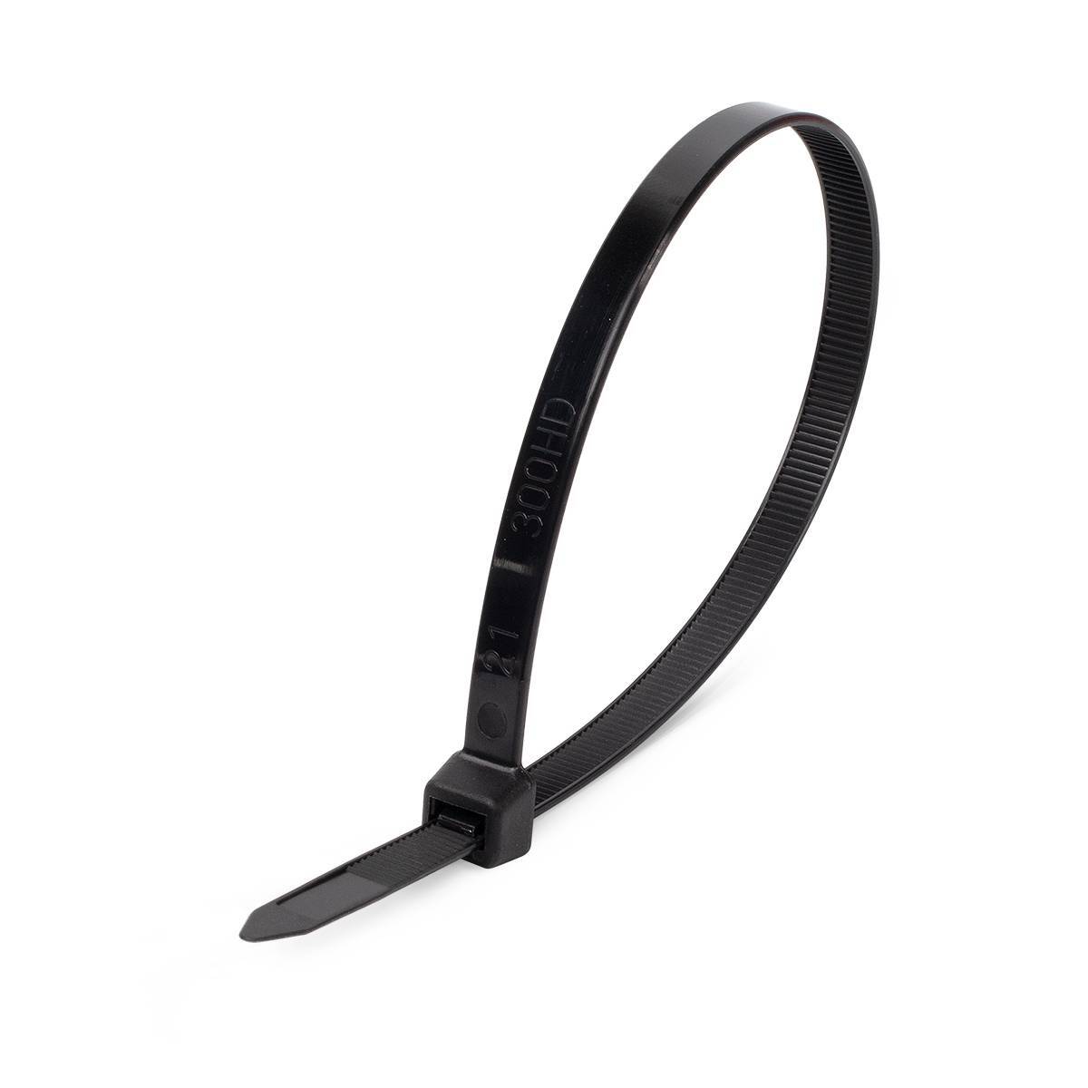 Стяжка нейлоновая Fortisflex КСС 12x1000 (черн) (100шт)