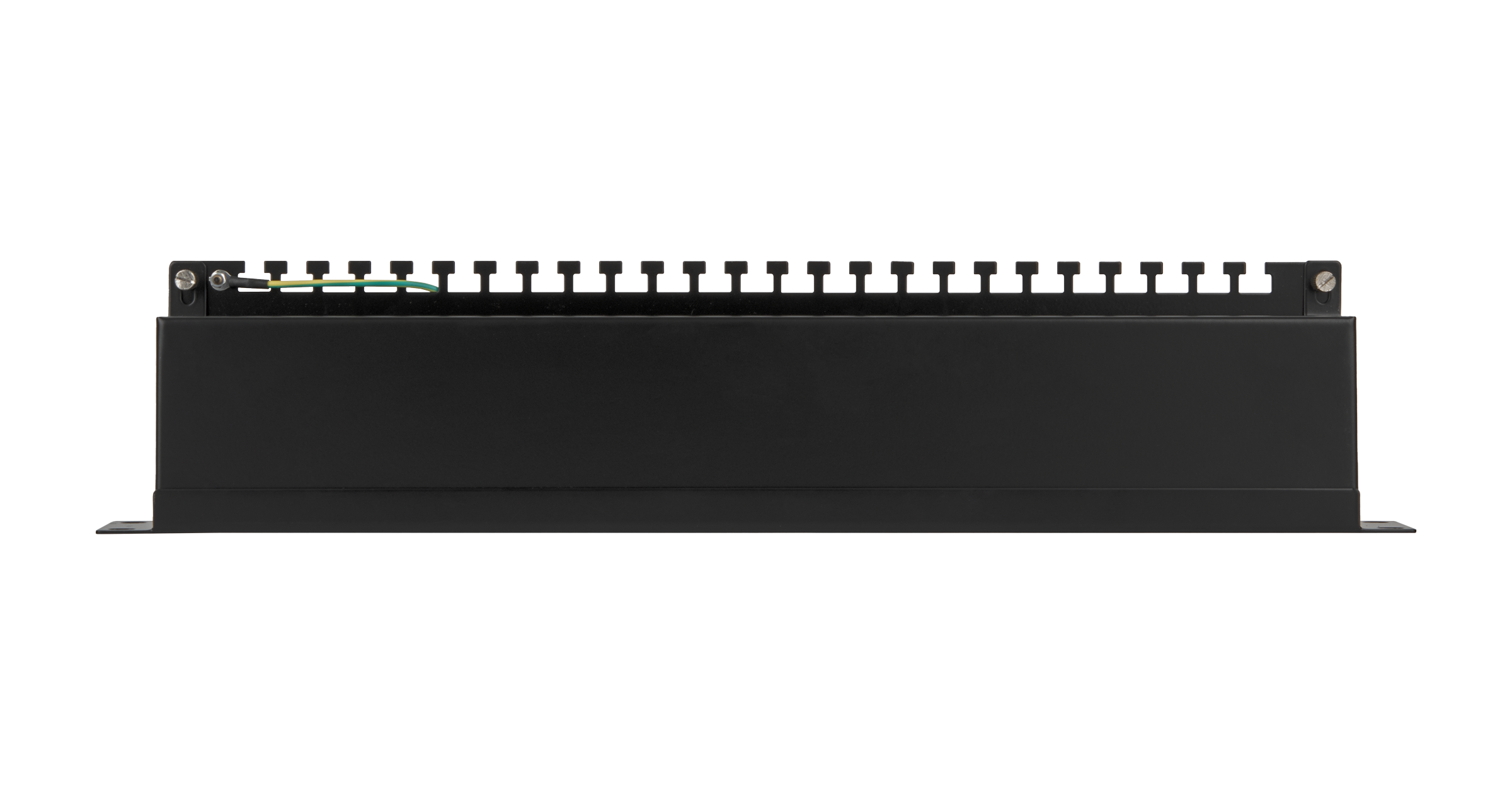 Коммутационная панель Netlan NETLAN 19", 1U, 24 порта, Кат. 6 (Класс Е), 250МГц, RJ45/8P8C, 110/KRONE, T568/B, экранированная, черная.