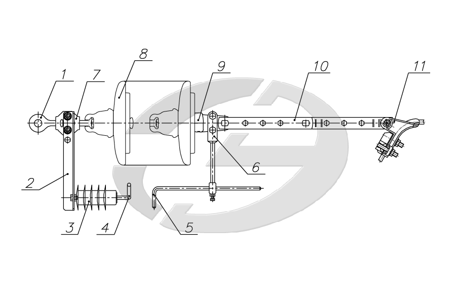 Устройство защиты от перенапряжений УЗПН-6-ПС 