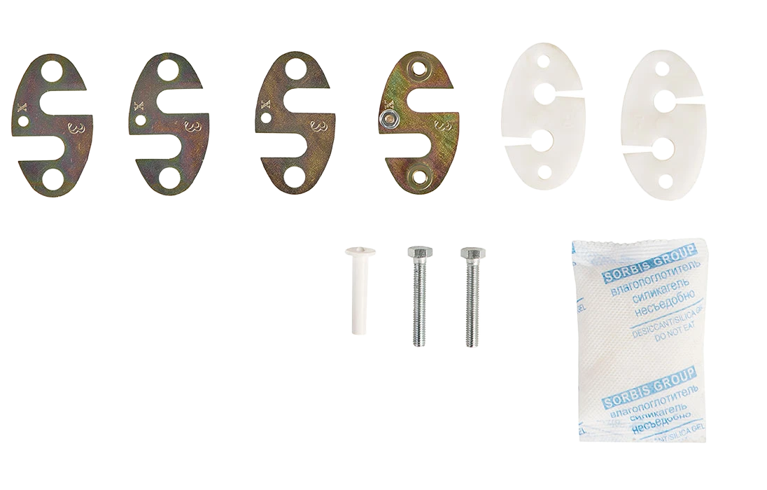 Комплект ССД для ввода 7-10 мм ОК в овальный патрубок муфты МОГ-Т-4 и МПО-Ш1